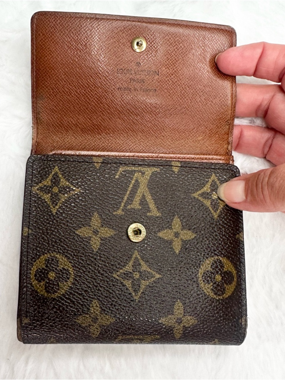 *LOUIS VUITTON* Vintage Classic Monogram Portefeuille Elise Wallet - Picture 3 of 12